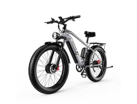 DUOTTS F26 bicicleta elétrica 1500W alta potência elétrica 48V20Ah máquina de bateria de grande capacidade prata preto