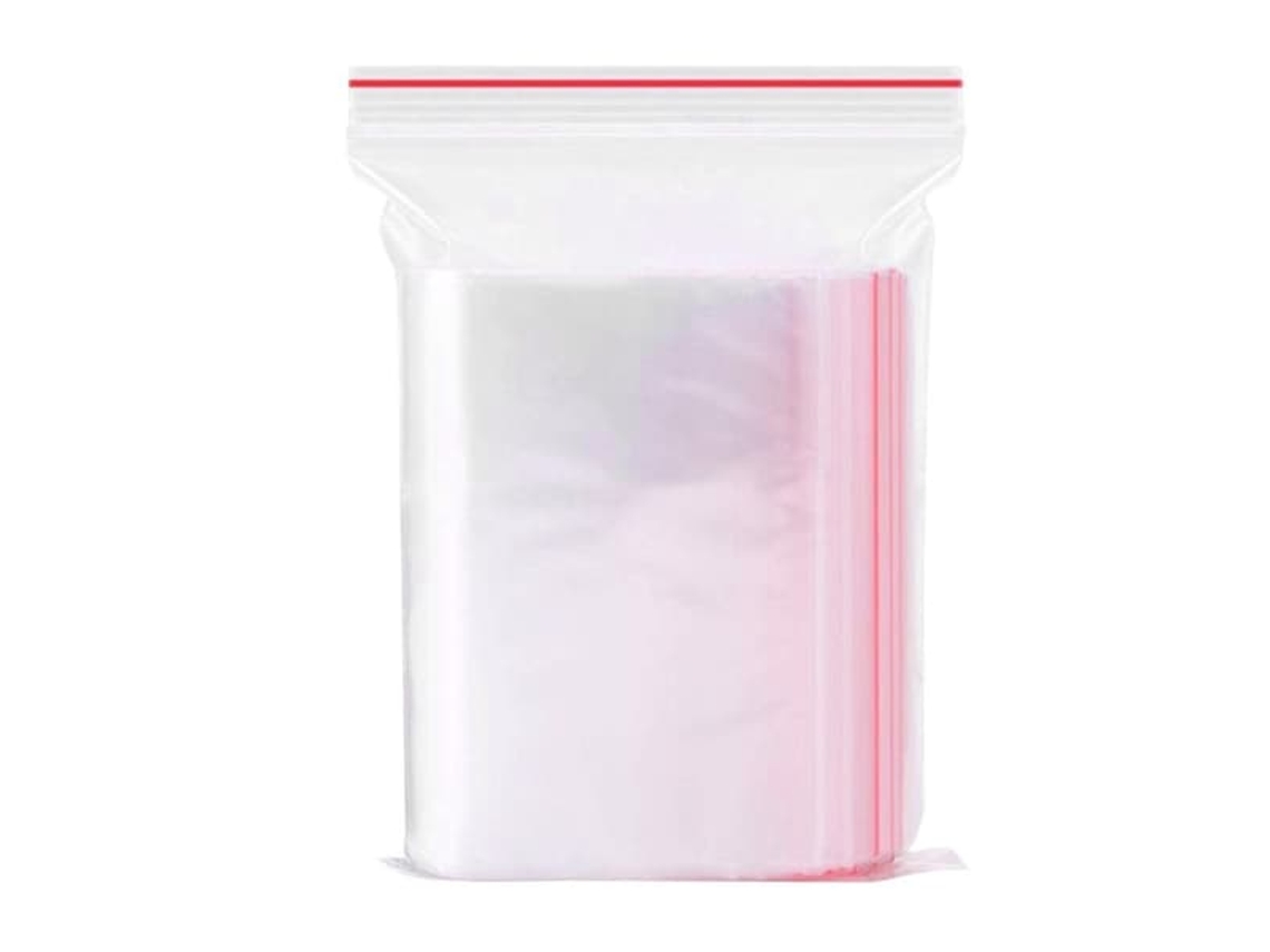 100 Sacos Ziplock - 15 X 20 Cm