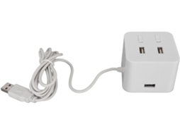Hub Usb 2.0 Com 4 Portas, Estação De Acoplamento Interruptores