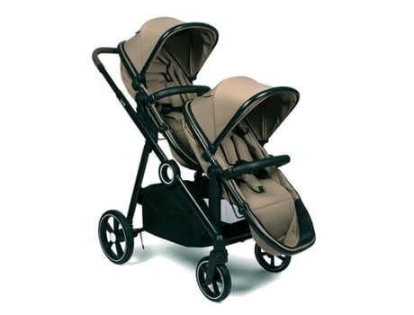 Carrinho De Passeio Para Gémeos Luiz Xl Taupe Baninni