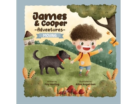 Livro James amp Cooper Adventures Moving de Fay Harting (Inglês)