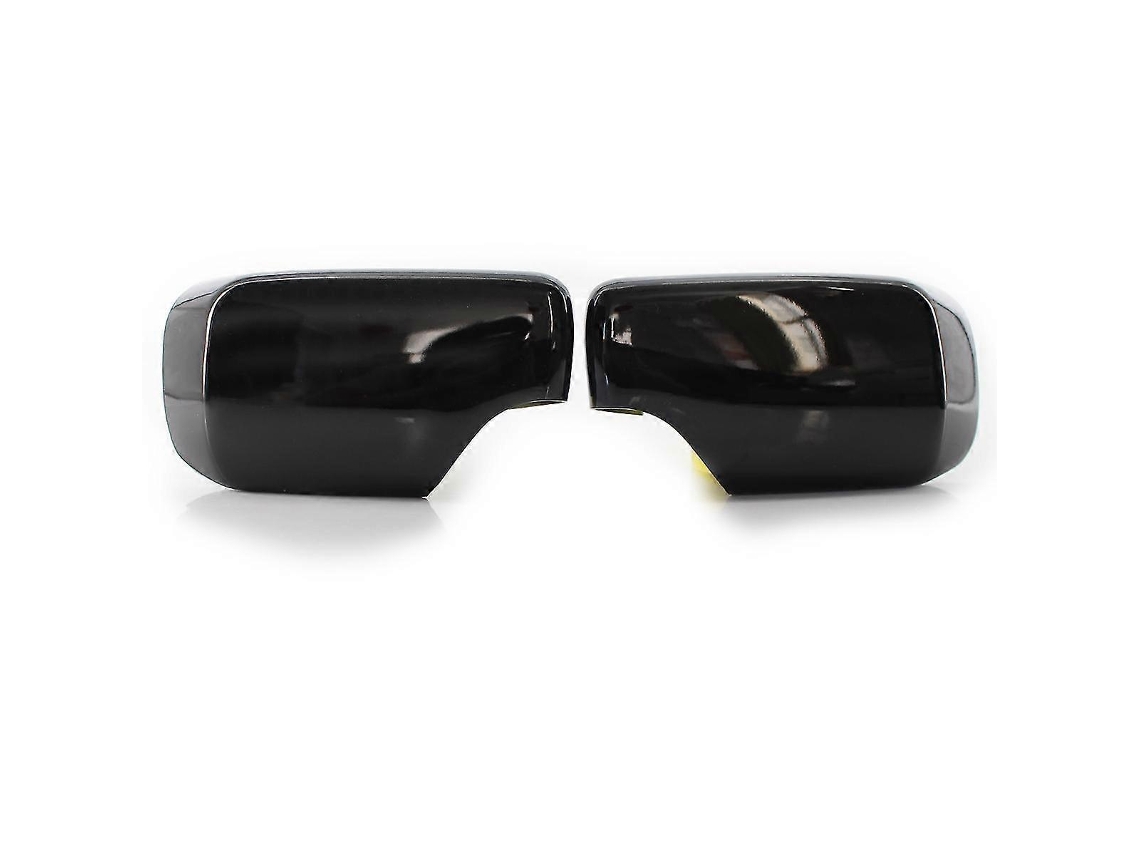 Capas Laterais Espelhos Retrovisores Fibra Carbono Abs Preto Brilhante Bmw E46 E39 1998 2005