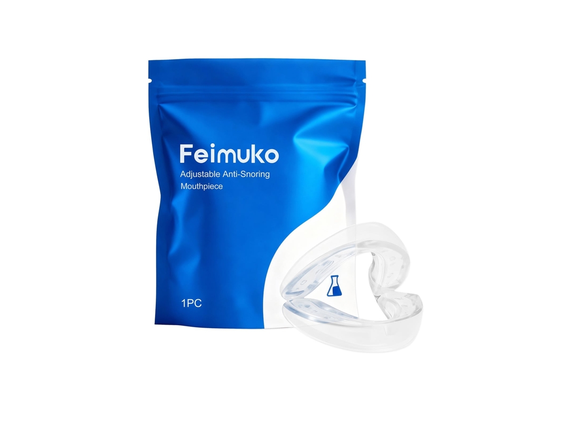 Feimuko Protetor Bucal Confortável e Silencioso para Aproveitar um Sono Tranquilo LAXISCREED
