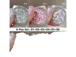 Glitter Para Unhas, Lantejoula Deslumbrante, Decoração Artística Criativa, Mp8183tz