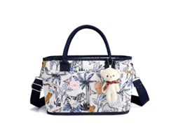  Bolsa Portátil Para Mãe E Bebê De Grande Capacidade Mamadeira Fralda E Bolsa De Maternidade
