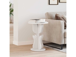 Vidaxl Mesa De Centro Branco 39,5 X 39,5 X 53,5 Cm