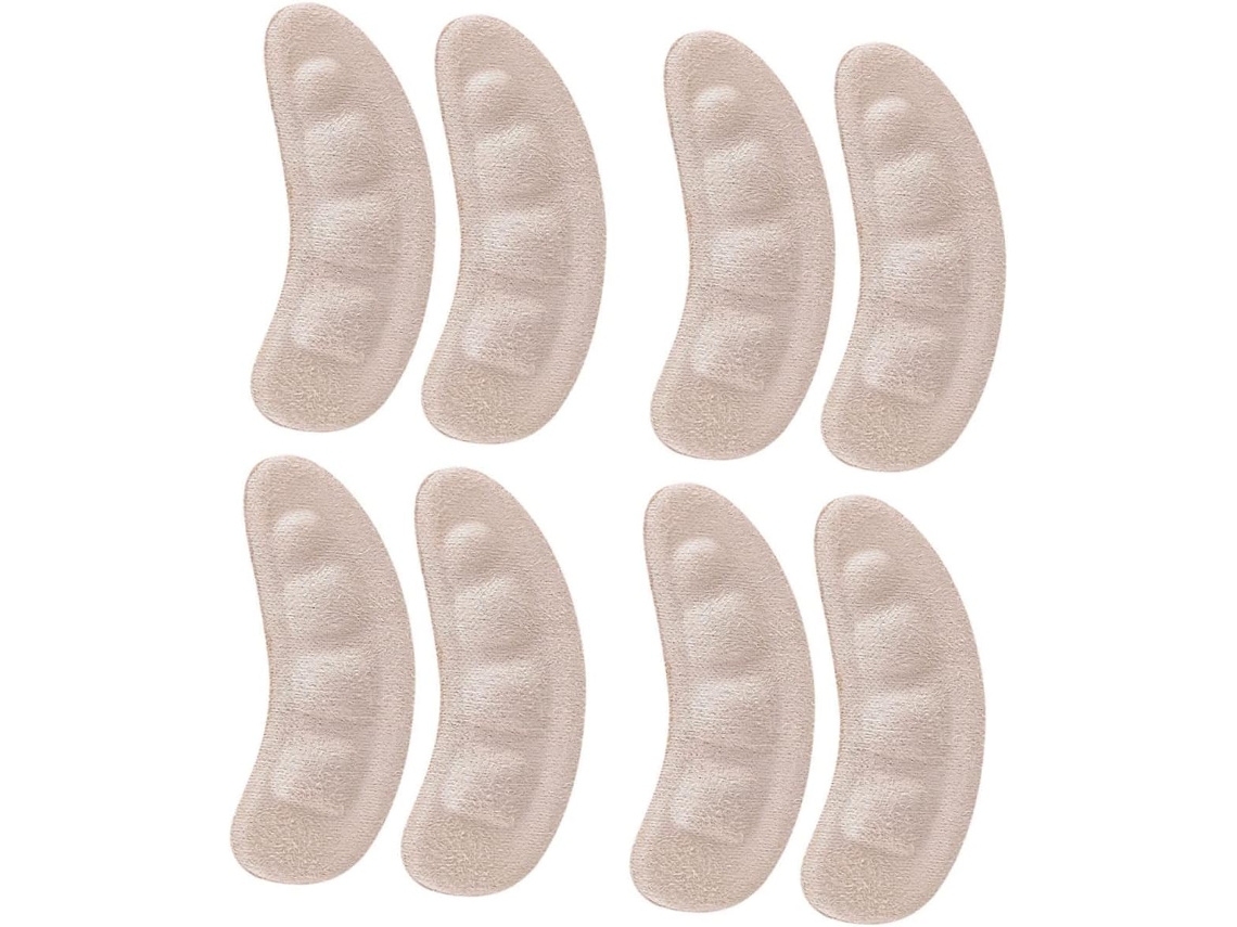 4 Pares De Adesivos Antiderrapantes Para Sapatos Salto Alto, Absorventes De Suor, Respiráveis, Invisíveis, Resistentes