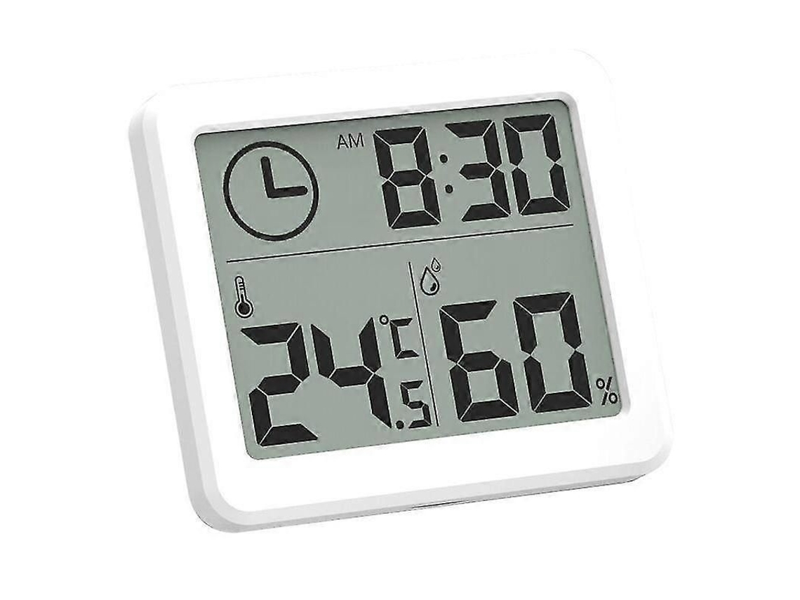 Termómetro Higrómetro Digital Lcd Com Sensor, Medidor De Temperatura E Humidade Para Interior - Elysve