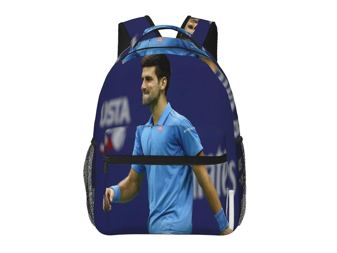 Mochila De Estudante Novak Djokovic F117, Durável E Leve, Com Alça Impermeável E Respirável C117 Olysi Shop