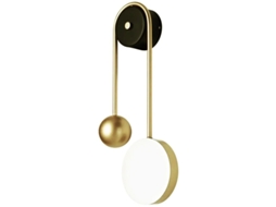 Arandela de parede Toollight App1474 W Gold