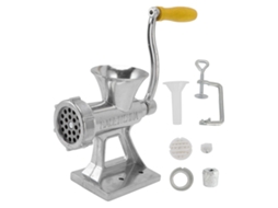 Moedor de Carne AQUAFORGE manual, uso doméstico, prata