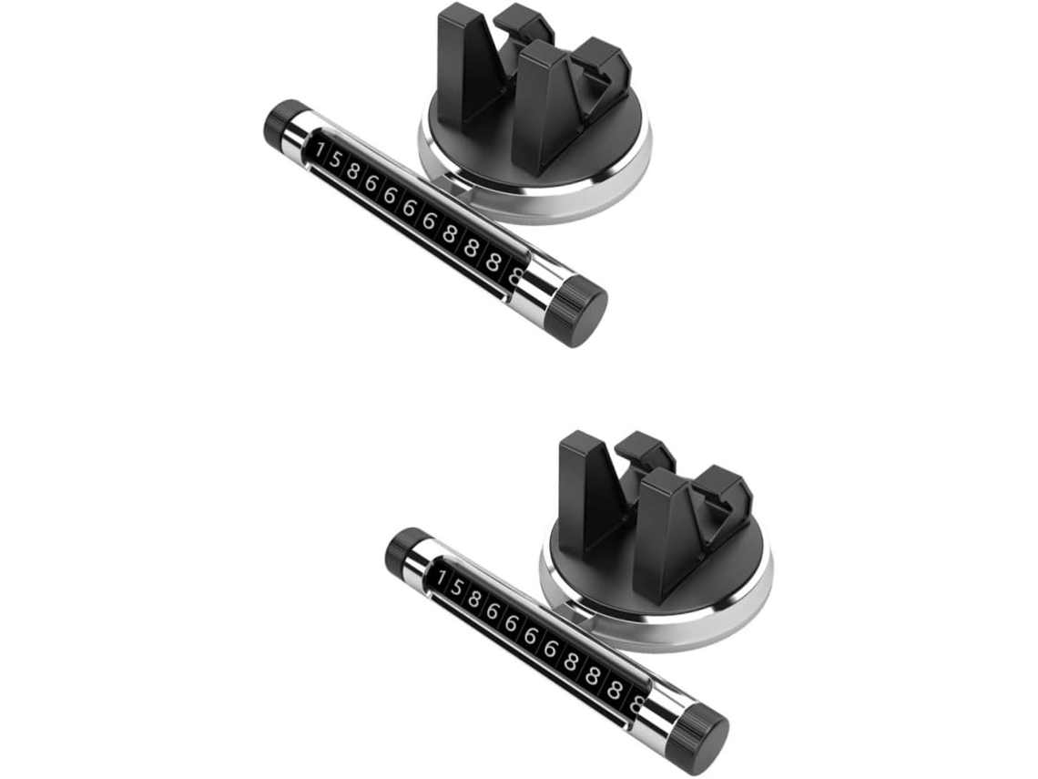 Conjunto de 2 Suportes Magnéticos Universais para Celular com Suporte Giratório. SFUSHOS