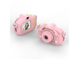 Câmera de brinquedo infantil para meninos e meninas, câmera digital infantil com câmera dupla e cartão SD de 32 GB Bestvite (rosa)