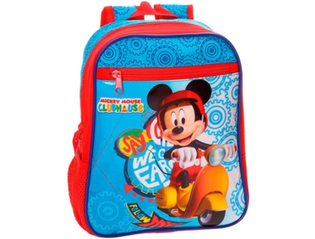 Mochila  Mickey Mouse Azul (23x28x10cm)