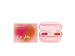 Gel Labial Bicolor com Brilho Dois Tons 01 para um Look Moderno e Vívido LAXISCREED