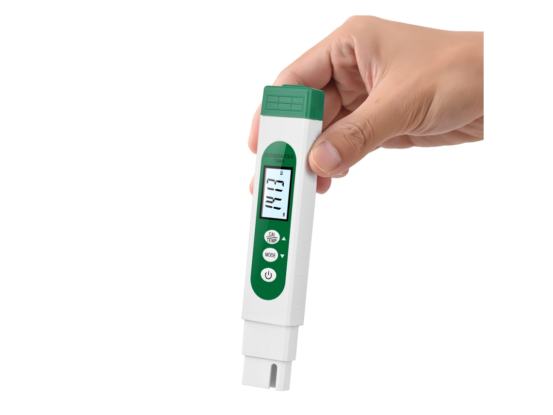 Testador de qualidade da água S/MARCA 5 em 1 para ec, Tds, s.g, salinidade e temperatura