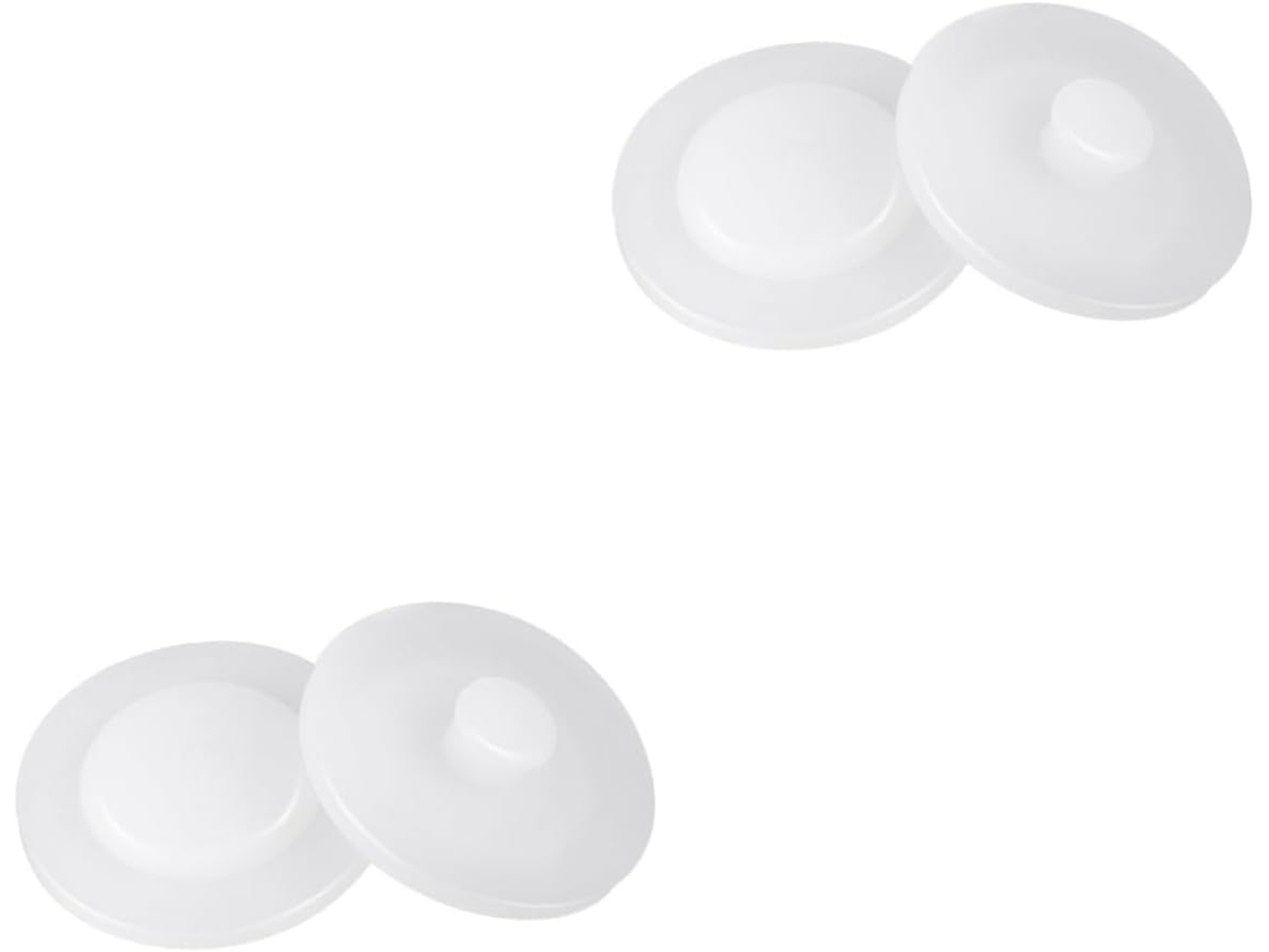 De 4 Tampas De Silicone Reutilizáveis Para Garrafas, Rolhas Antivazamento Para Copos E Taças, Gokoco