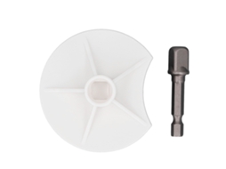 Adaptador De Máquina De Tejer Abs Acero Adjunto Rápido Para Máquinas De 48 40 22 Agujas Blanco