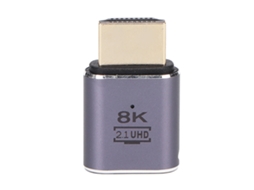 Conector Hdmi Macho Para Fêmea Extensor 8k Com Indicador De Luz