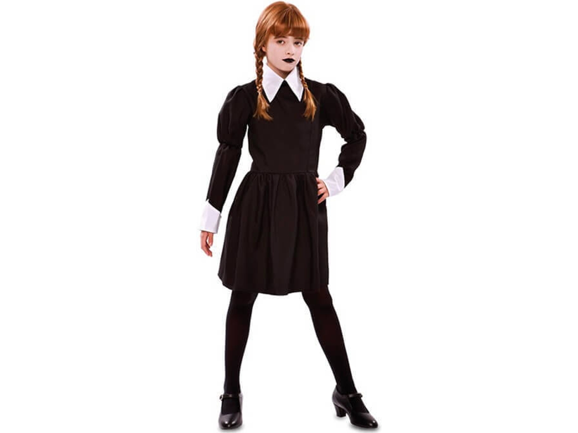 Fato de Menina DISFRAZZES Menina Tenebrosa (Tam: 10 a 12 anos)