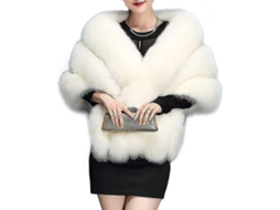 2026 bufanda de Pelo Artificial Falso para Mujer Suave Y Cómoda Talla Aproximada 158x51 Cm