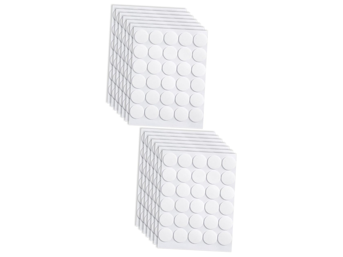 Tehaux 14 Folhas De Fita Adesiva Dupla Face Transparente Removível