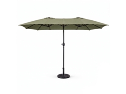 Venice Guarda-sol Retangular Duplo 2,7 X 4,6 M, Verde