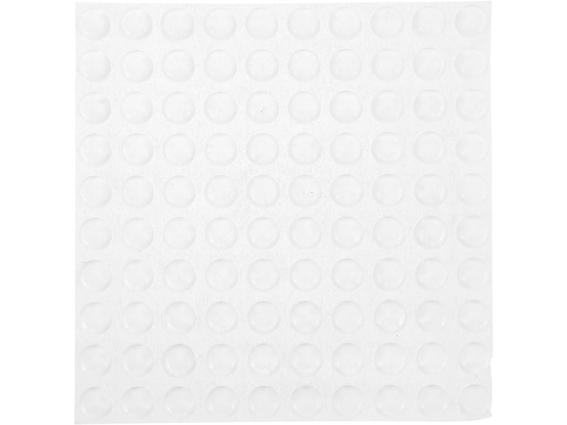 100 Almofadas De Silicone Autoadesivas Transparentes Anticolisão Para Superfícies Sensíveis Ao Toque Em Móveis E