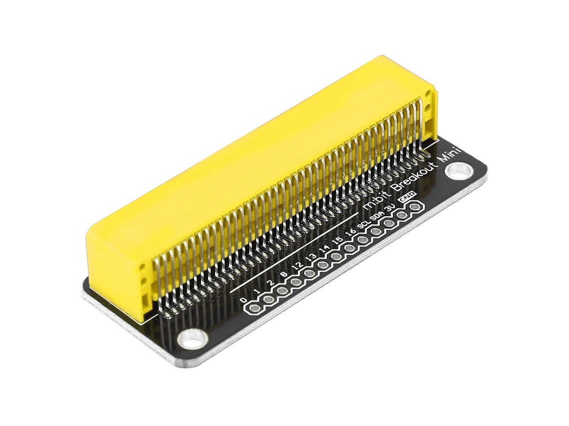 Laxiscreed Placa De Expansão Em Ouro Para Mini/micro:bit Com Pinos De 2,54 Mm