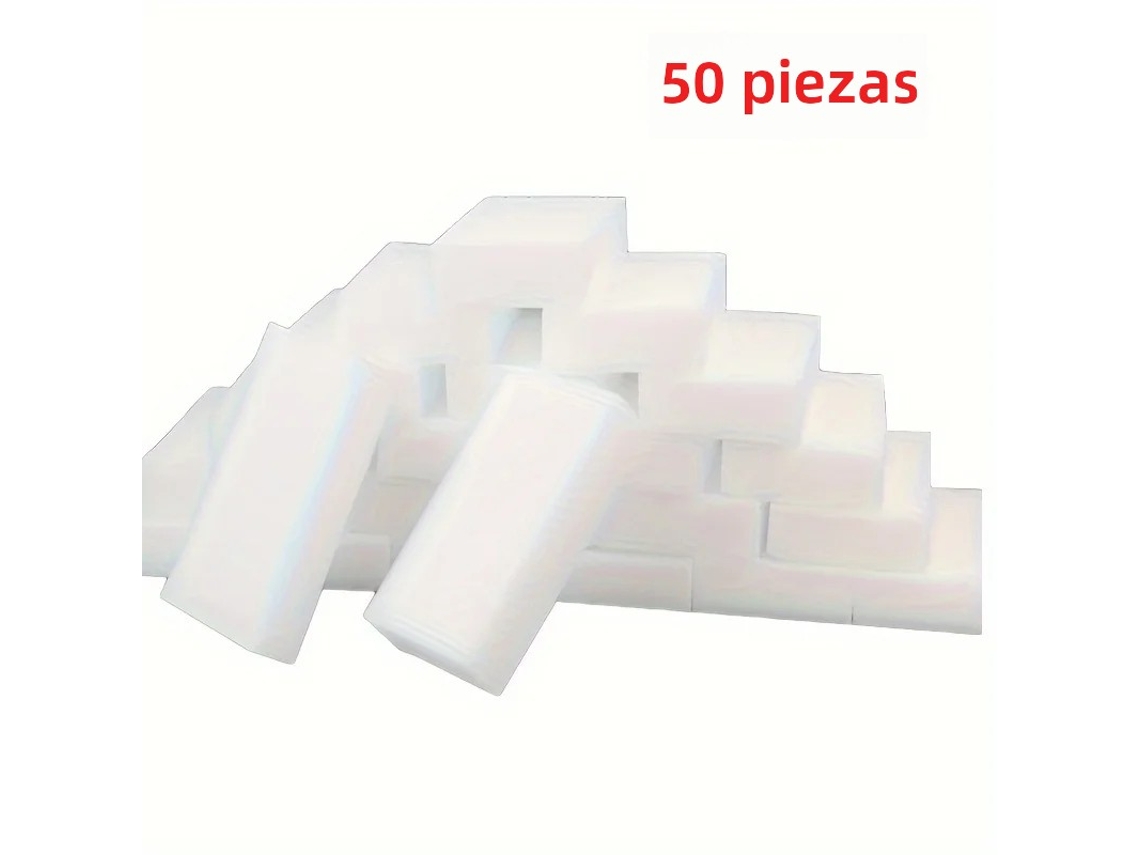 Esponjas de Limpeza Mágicas de Melamina MDUG (50 Unidades, 10x6x2cm)