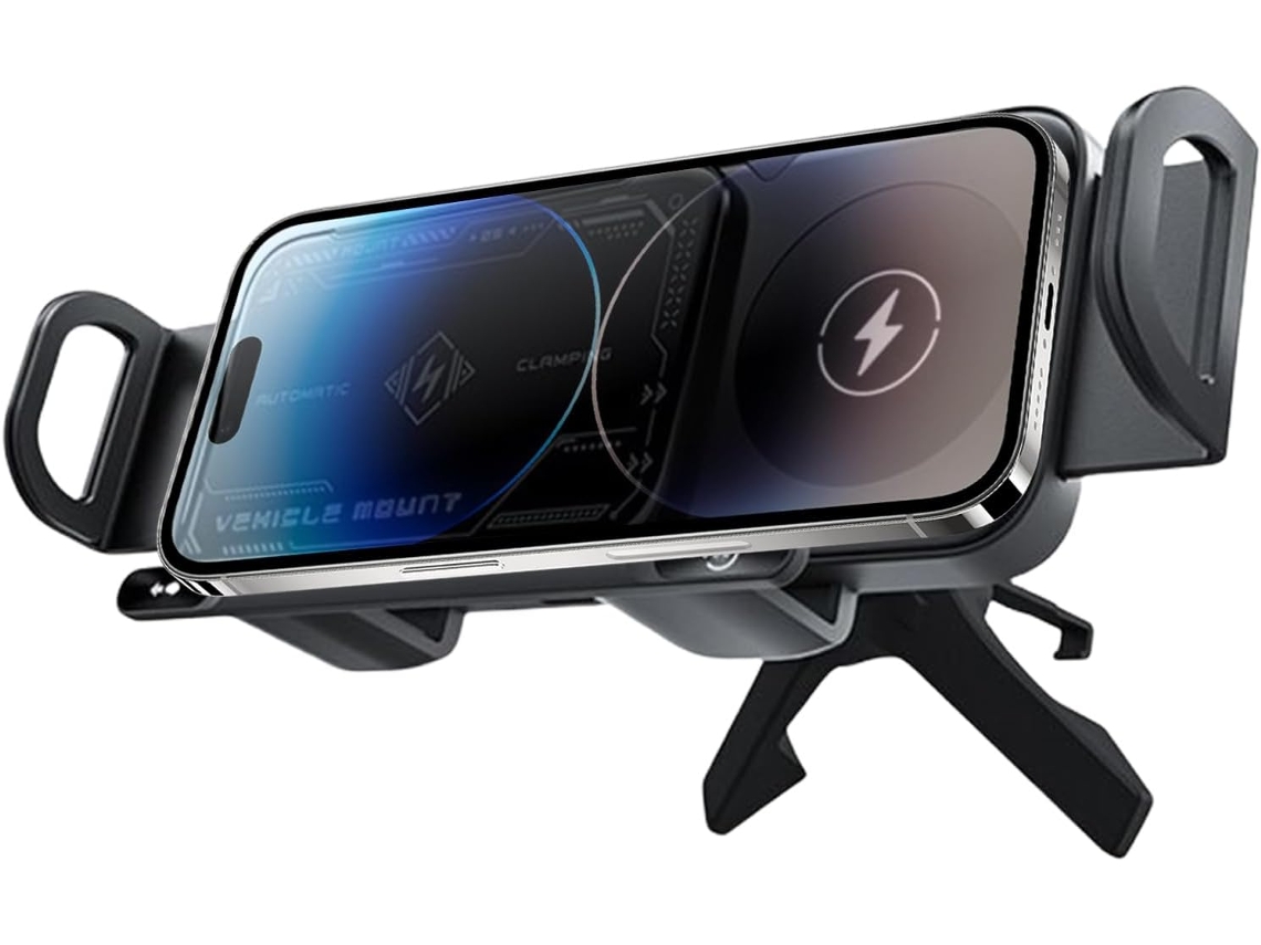 Suporte Dobrável E Antiderrapante Para Celular No Carro, Para Saída De Ar E Painel.