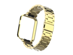 Pulseira Metálica De Três Contas Para Xiaomi Mi Watch Lite / Redmi Watch