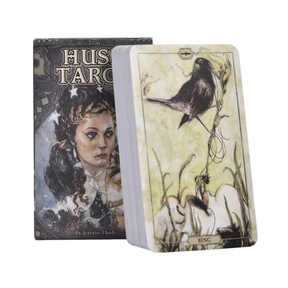 Tabuleiro De Jogo De Adivinhação Hush Tarot Com 78 Cartas, Versão Em Inglês.