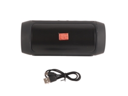 Caixa de Som Bluetooth, Portátil, Durável, com Bateria, Cor Preta, Best seller no México. EOOCOO