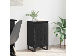 Vidaxl Buffet Carvalho Preto 40 X 35 X 70 Cm Madeira Processada