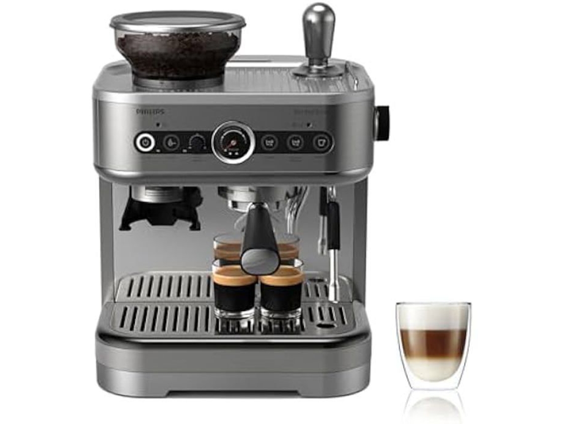 Máquina De Espresso Semi Automática Philips Barista Brew 250 G 15 Bar Preto