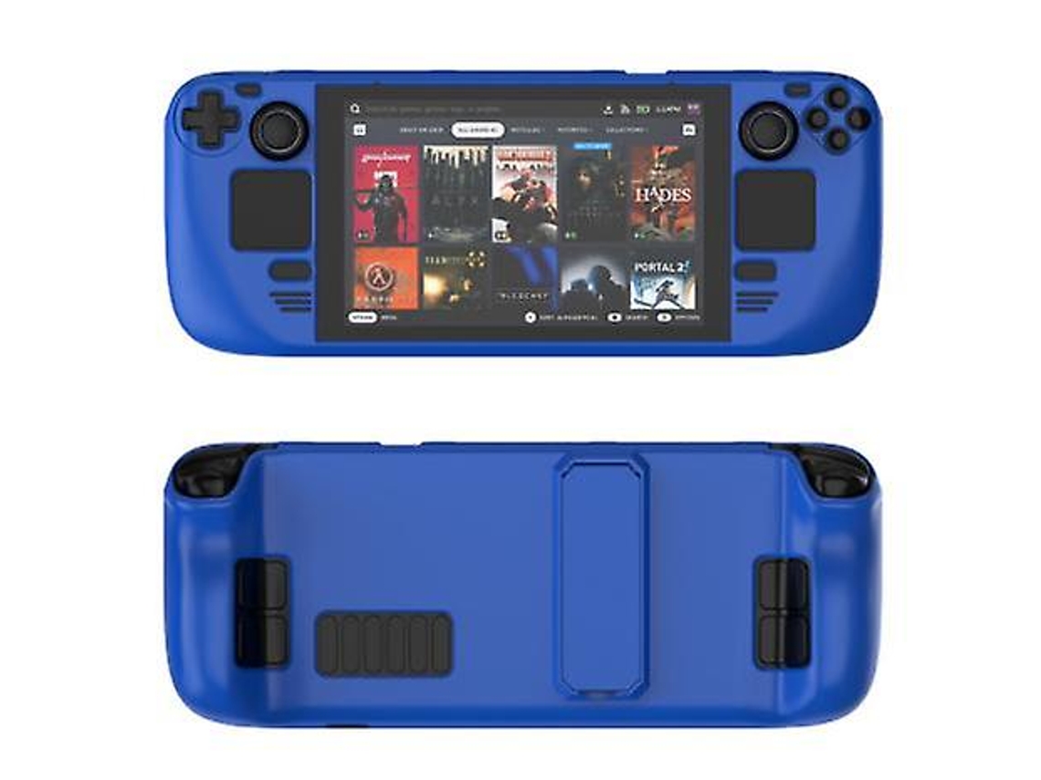 Capa protetora com suporte para Steam Deck, proteção rígida para PCs de nível militar, compatível com Steam Deck BRILVIBERA