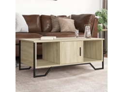 Vidaxl Mesa De Centro 100x51x40 Cm Derivados Madeira Carvalho Sonoma