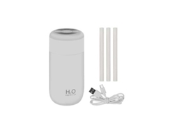 Umidificador Usb para Aromaterapia 300ml Branco BRILVIBERA
