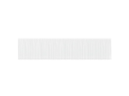 Conjunto 1 Cortina De Renda Vidaxl Branco Poliéster (180 X 1200 Cm)