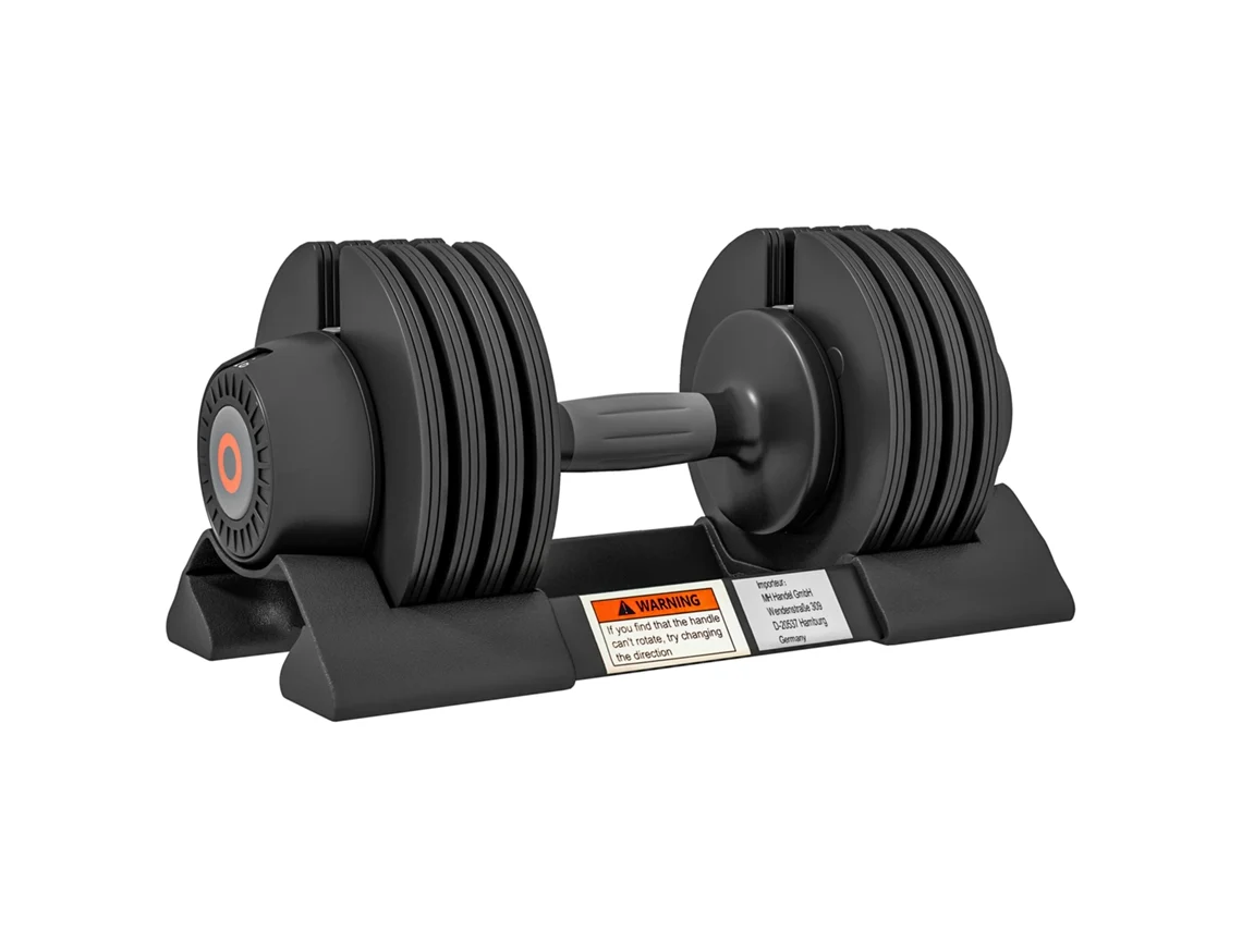 Halteres ajustáveis, 3,5 a 10 kg, preto | S/MARCA