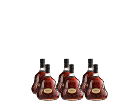 Cognac Hennessy Xo Caixa De 6 Garrafas 70cl