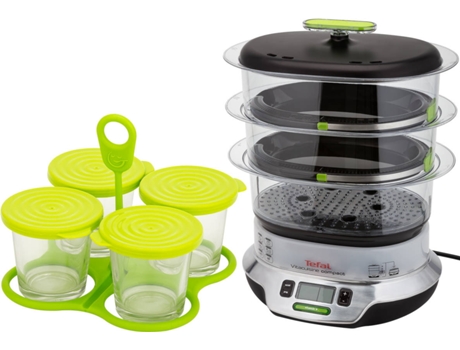 Máquina de Cozer a Vapor TEFAL VS400333 (10 L - 1800 W) — 10L | 1800W