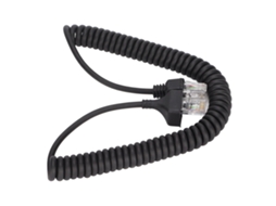 Mali cabo de Microfone de 8 Pinos para Kenwood Tk 868g Tk 768g Tk 862g com Design de Anel Magnético e Material Abs