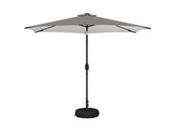 Vidaxl Guarda-sol De Jardim Com Luzes Led 300 X 300 Cm Poliéster