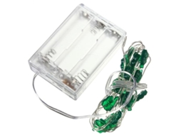 2m 18 Leds Alimentados Por Bateria Natal Trevos De Quatro Folhas Luzes De Fada Para Festa Casamento Decoração De Natal