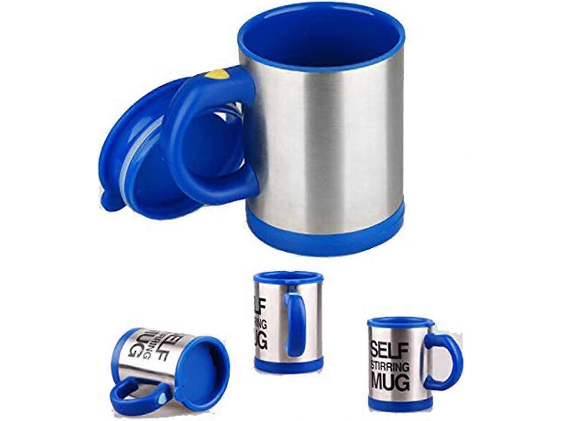 Caneca De Café Automexedora, Caneca Elétrica Automática De Aço Inoxidável Reutilizável, Copo Térmico Giratório Para Escritório Ly Ebike