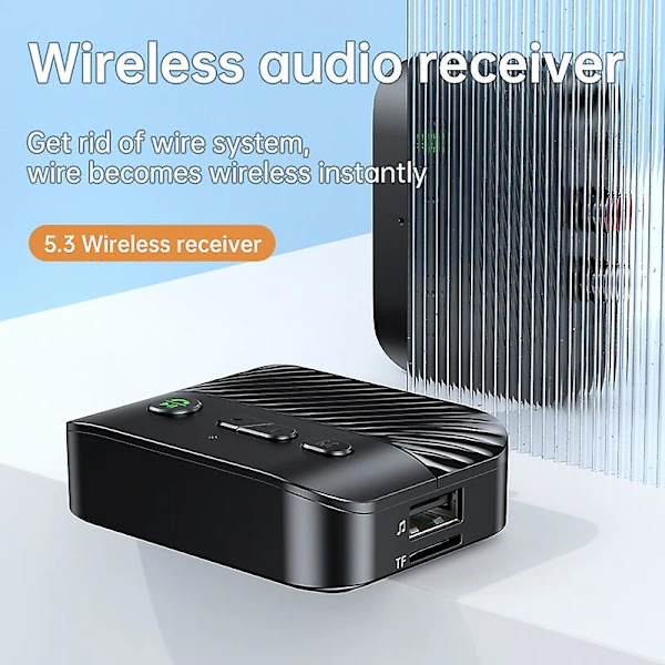 Receptor Bluetooth Para Carro Adaptador De Áudio Sem Fio