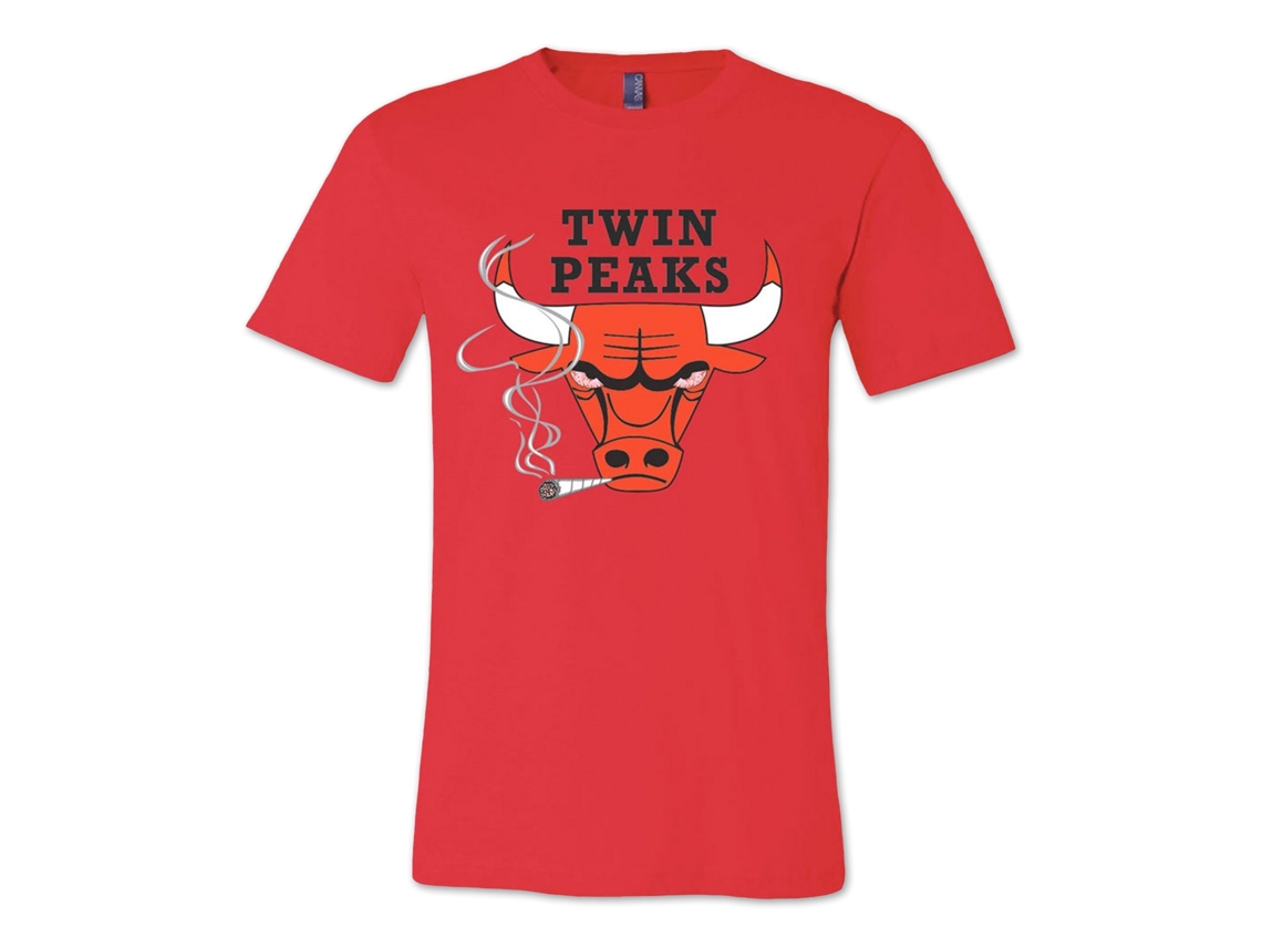 Camiseta Twin Peaks Red Bulls ROCKINSTONE Unissex Adulto Mais Vendidas Tamanho: P