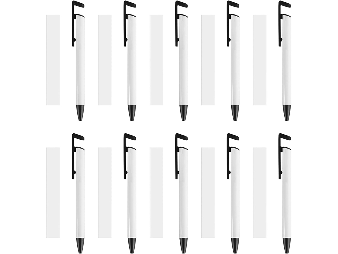 Caneta Esferográfica Retrátil Para Transferência Térmica Com Película Termoencolhível, Canetas Para Sublimação Para Impressão.